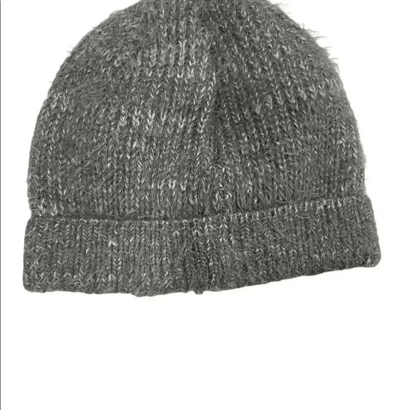 Abercrombie Kids Grey with Metallic Gold Beanie - Picture 3 of 3